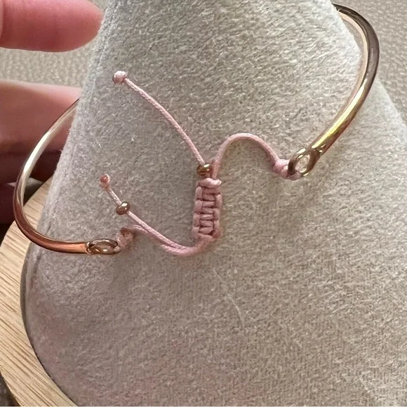 Magal 18k Rose Gold Vermeil Diamond Bracelet - Picture 2 of 4